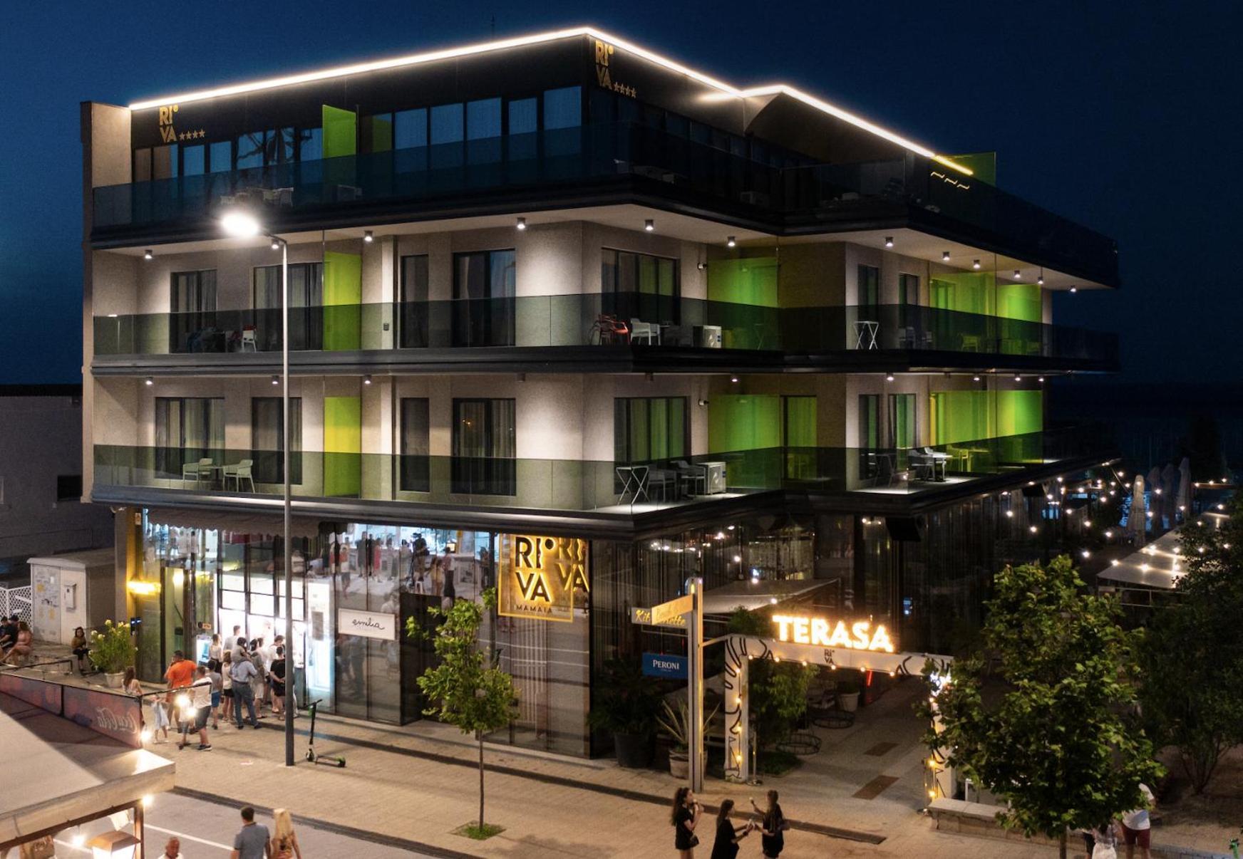 Riva Mamaia Beach Aparthotel Exterior foto
